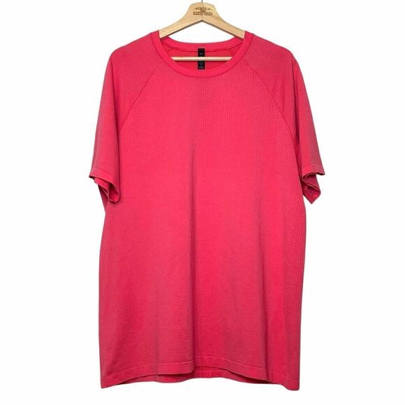 Metal Vent Tech Short-Sleeve Shirt *Updated *Red Glow/LipGloss - Picture 2 of 9